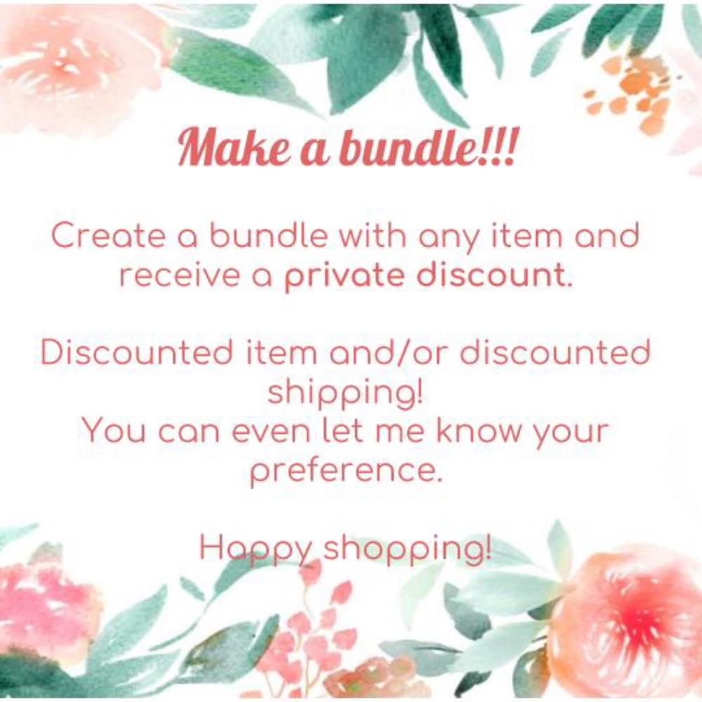 Bundle Discount!!!